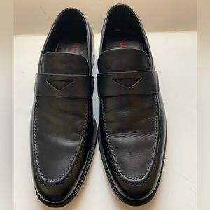 Hugo by Hugo Boss Men's
Kyron Leather Loafer - Black 10